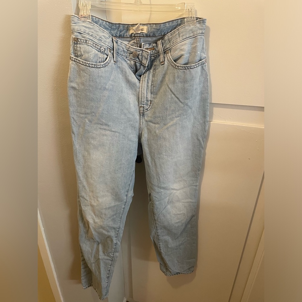Light Blue Madewell The Curvy Perfect Vintage Women’s Jeans